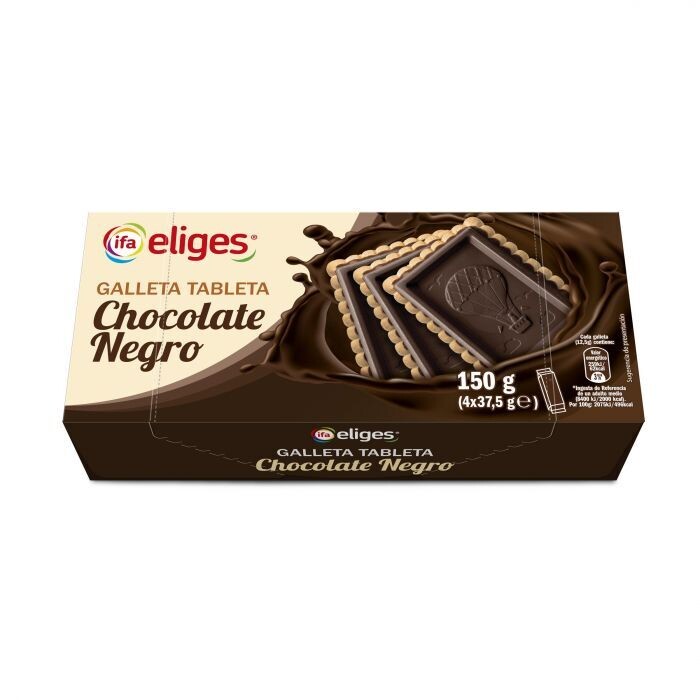 Galleta Chocolate negro IFA Eliges 150 gr