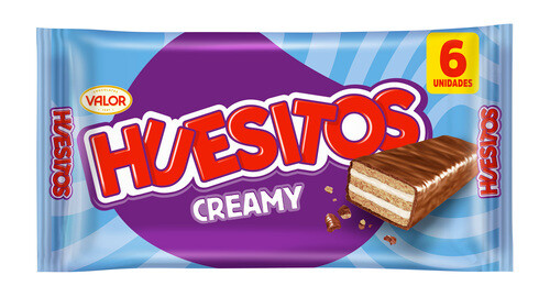 Chocolate Huesitos Creamy 6 uni. 120 gr