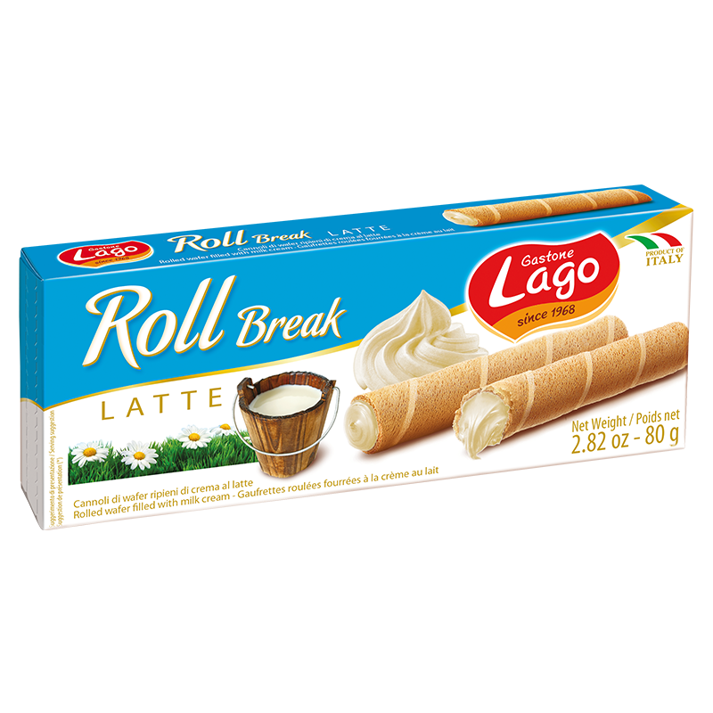 Roll Break Leche Lago 80 gr