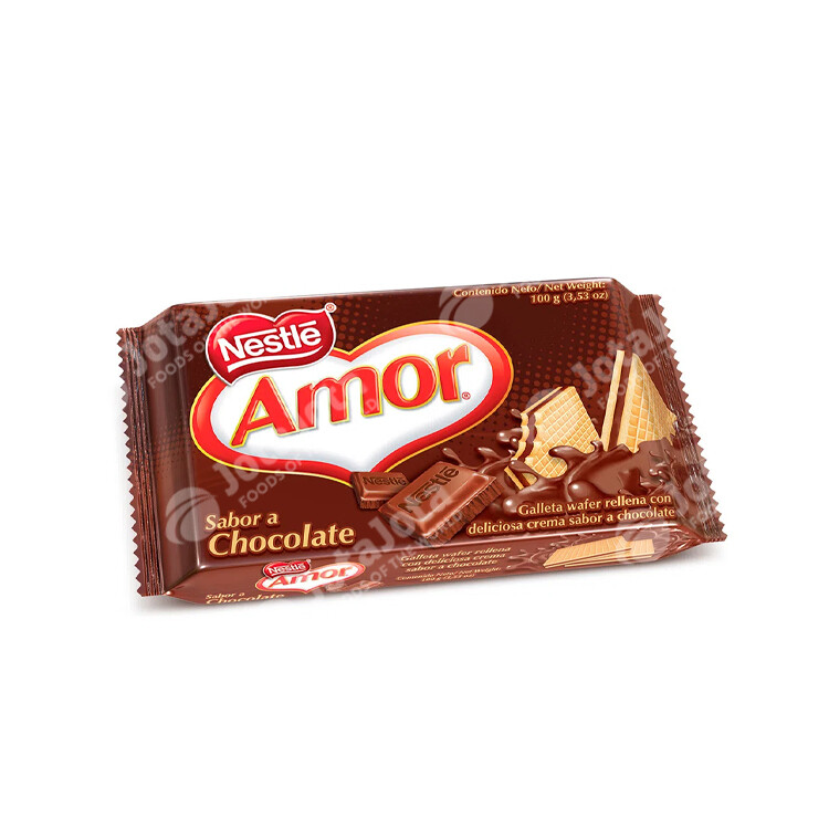 Galleta Wafer Amor Chocolate 100 gr