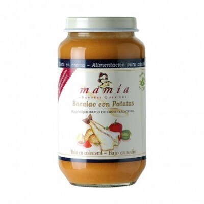 Crema de Bacalao con Patatas Mamia 250 gr
