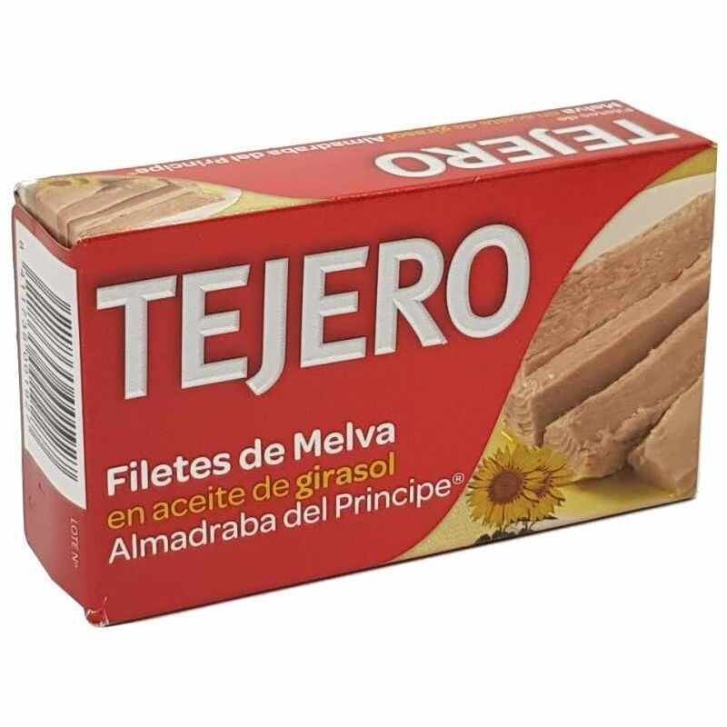 Filetes de Melva Tejero en Aceite de Girasol 120 ml.
