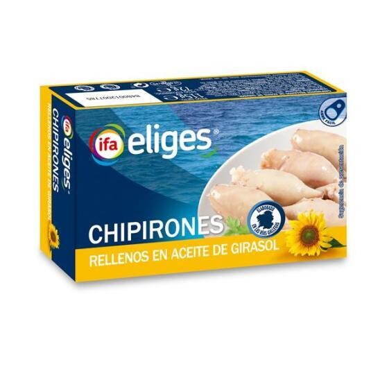 Chipirones Rellenos en aceite de Oliva IFA Eliges 115 gr