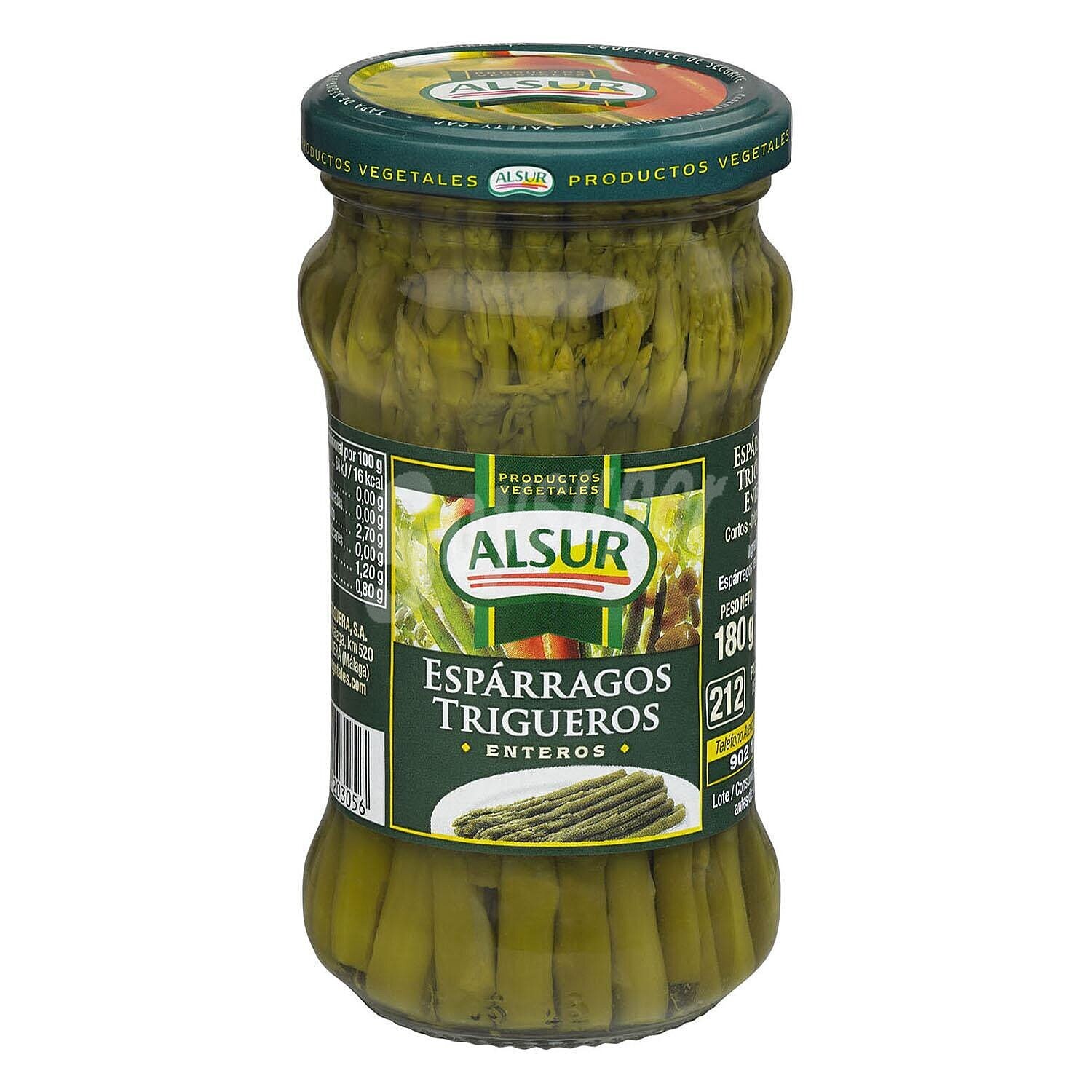 Esparragos trigueros Alsur 180 gr
