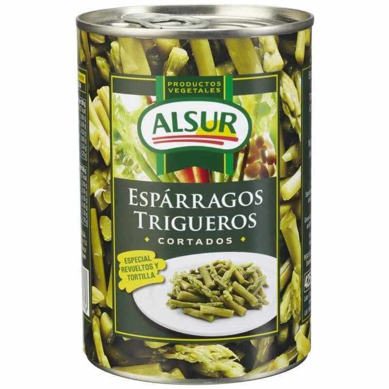 Esparragos trigueros enteros Alsur 390 gr