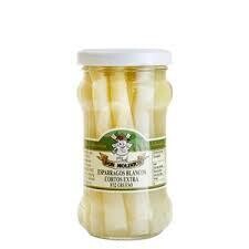 Esparragos blancos Extra 8/12 muy grueso Don Molinico 325 gr