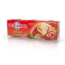 Atun en tomate Pescamar pack 3 uni. 240 gr