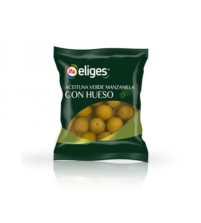 Aceituna verde con hueso IFA Eliges 160 gr
