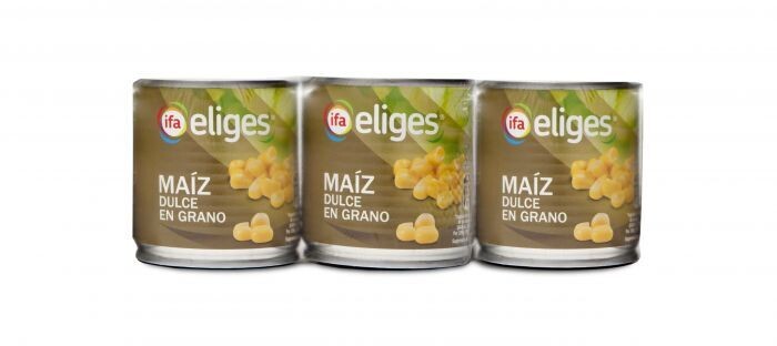 Maiz dulce en grano IFA Eliges 3x50 gr