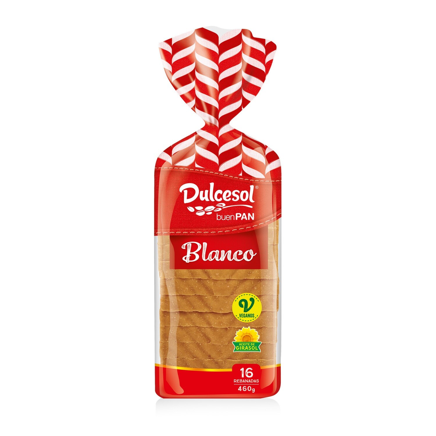 Pan de Molde blanco Dulcesol 460 gr