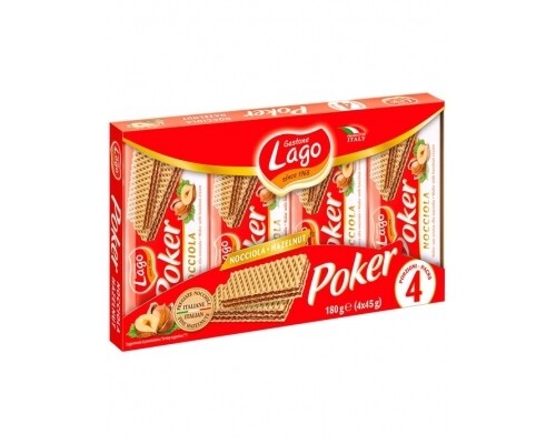 Galleta Poker Nueces 4x45 gr