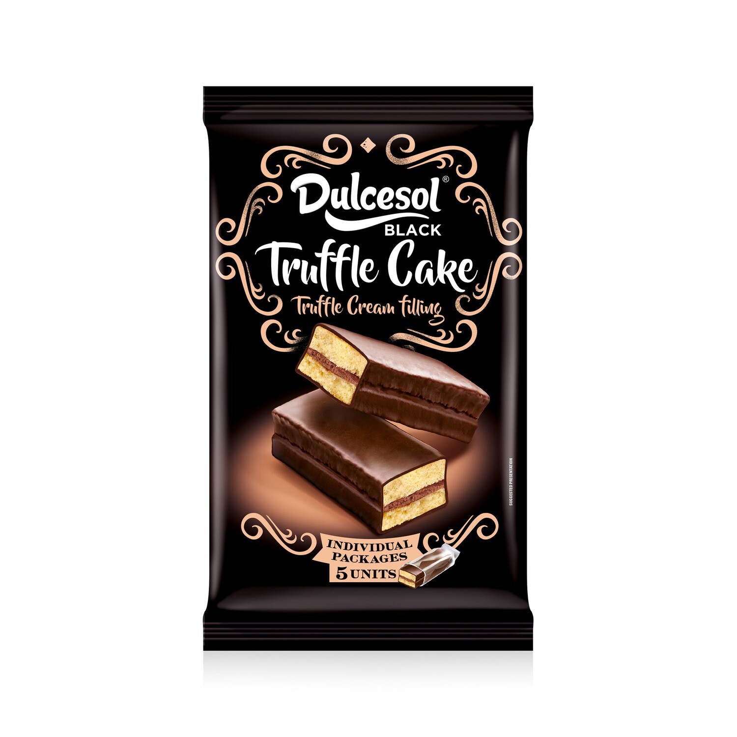 Truffle Cake Dulcesol 5 uni. 225 gr