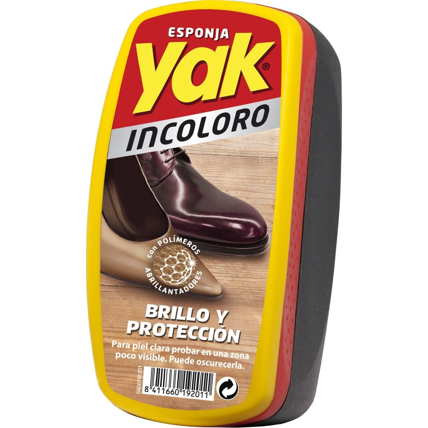 Esponja Incolora para Zapatos Yak