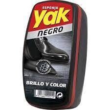 Esponja Negra para Zapatos Yak