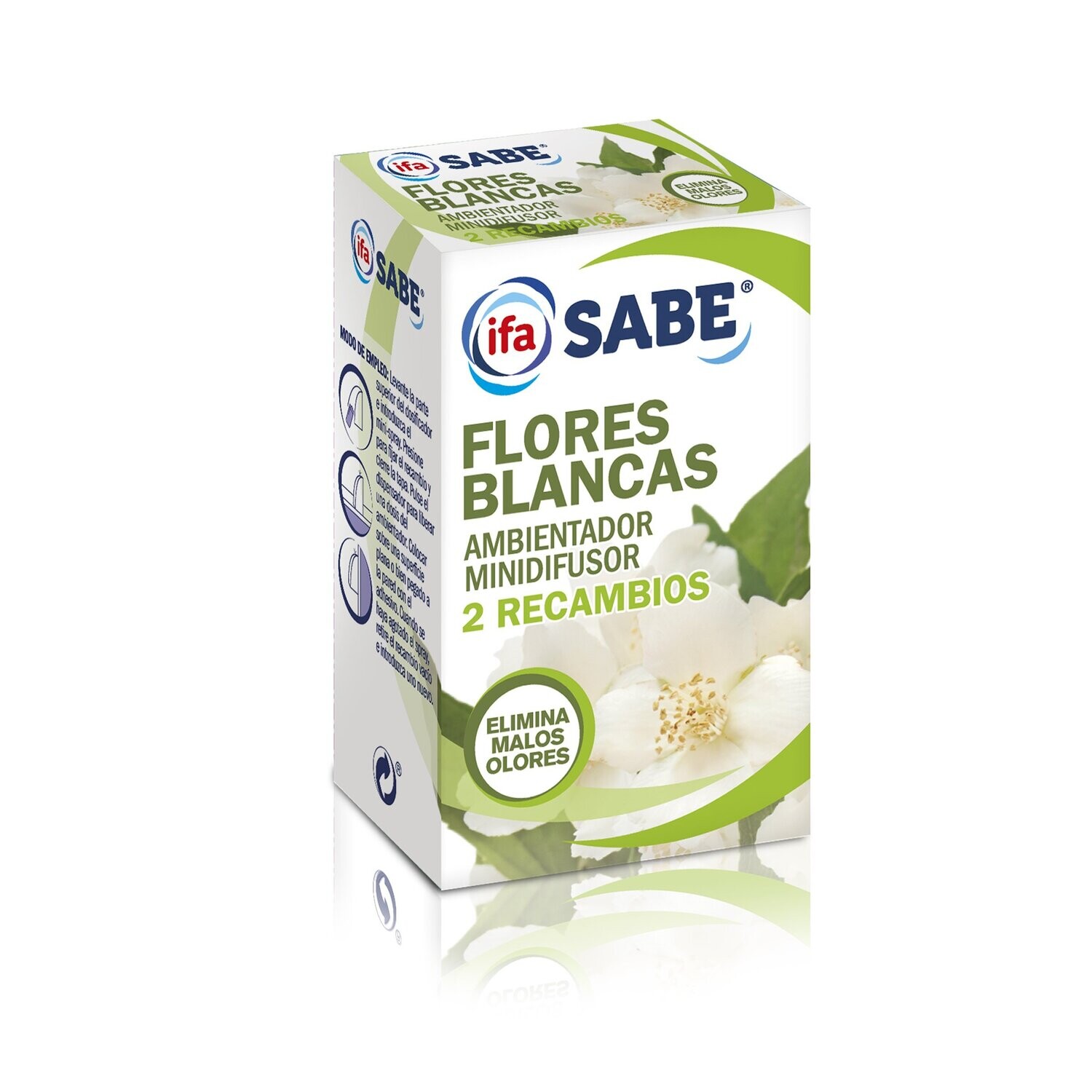 Ambientador Minidifusor Flores Blancas IFA Sabe 2 uni.