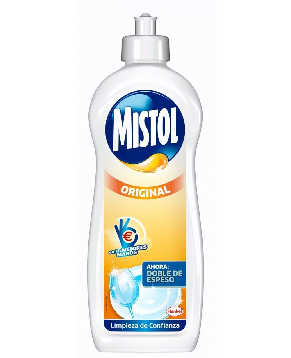 Lavavajillas Mistol 600 ml