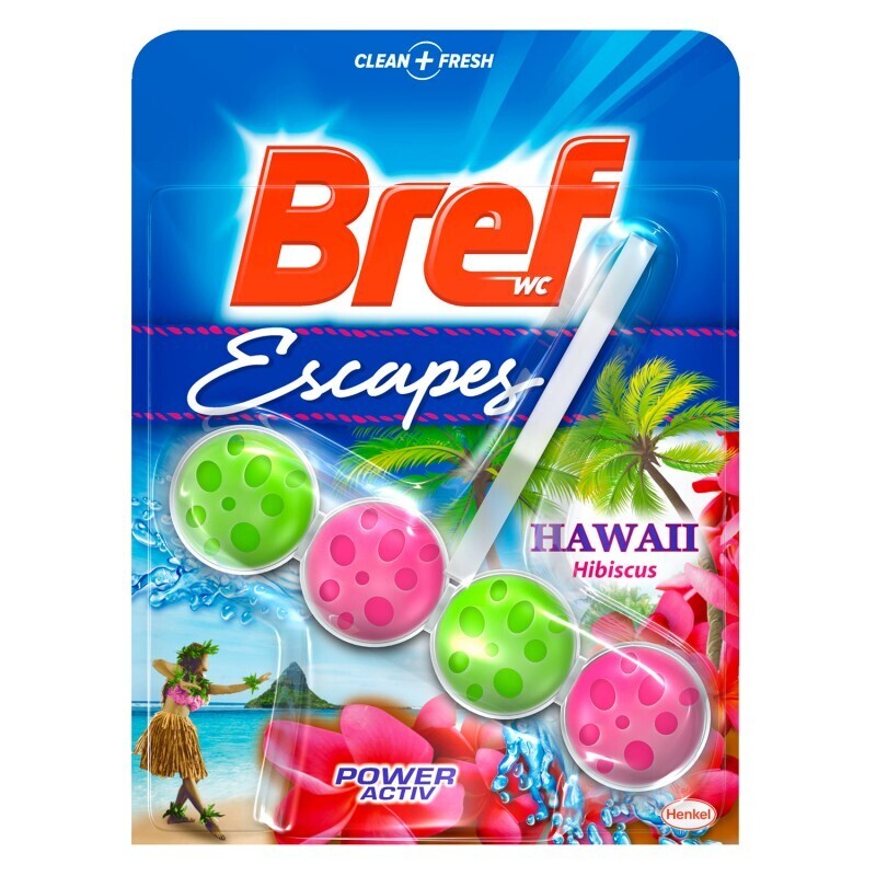 Limpiador WC Power Active Hawai 50 gr