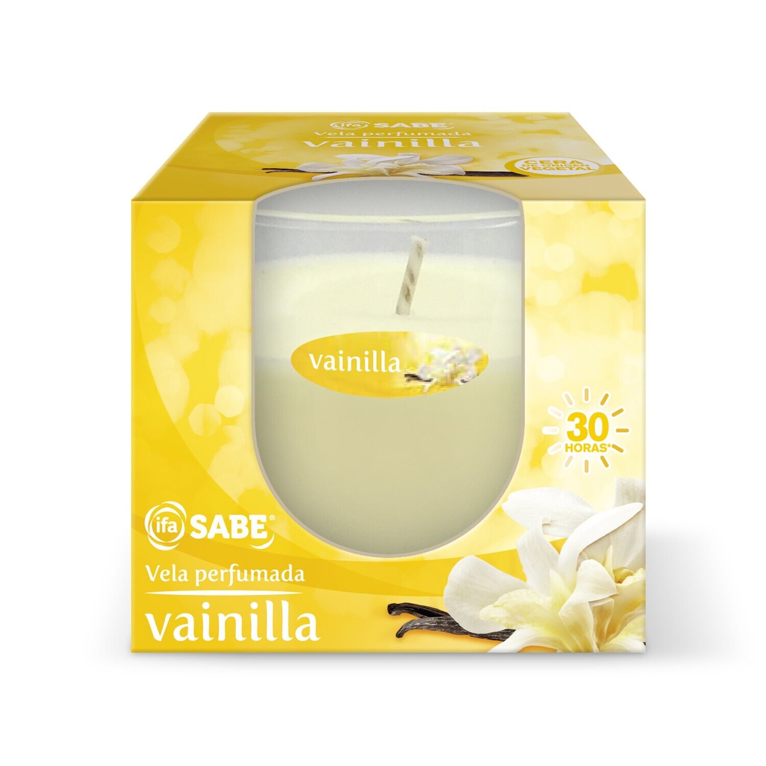 Vela Perfumada Vainilla IFA Eliges 120 gr