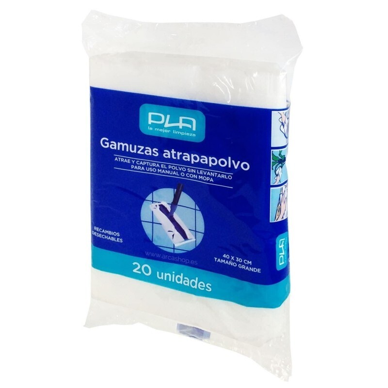 Gamuzas Atrapapolvo 40x30 20 uni.