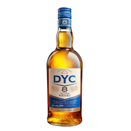 Whisky DYC 8 años 70 cl.