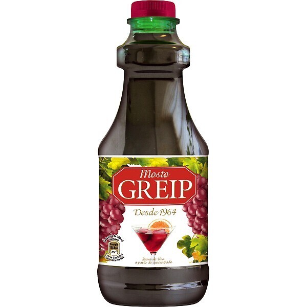 Mosto Greip Sin Alcohol Zumo de Uva a partir de Concentrado 1 litro