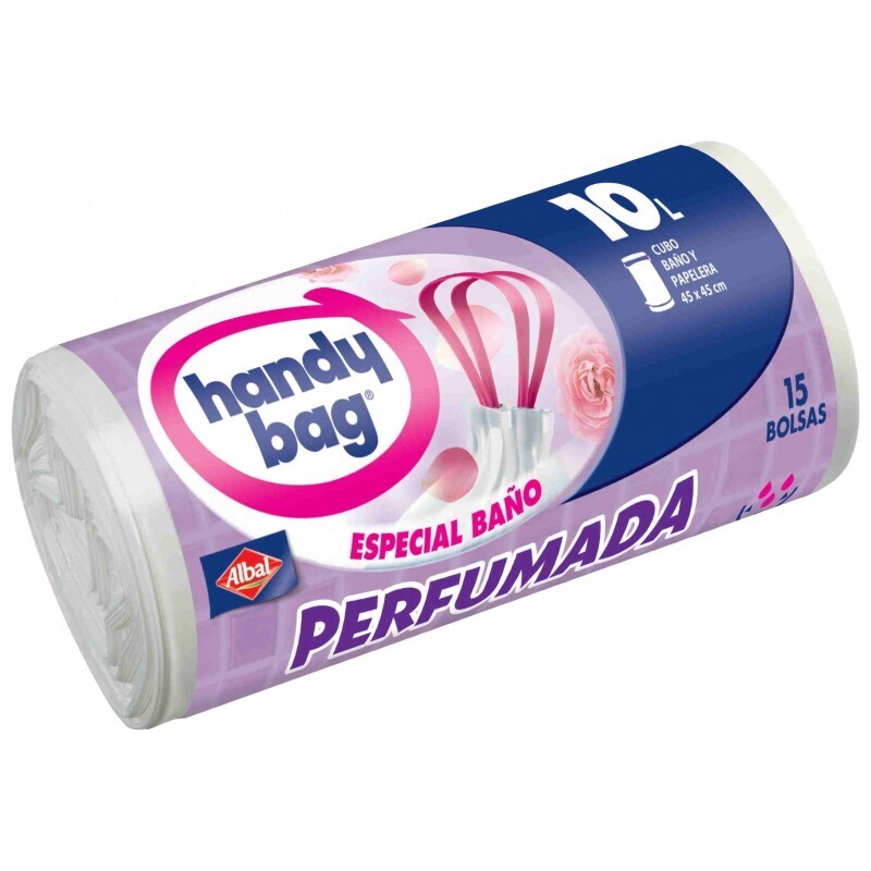 Bolsa Perfumada 45x45 Albal Handy Bag para baño 10 litros 15 uni.