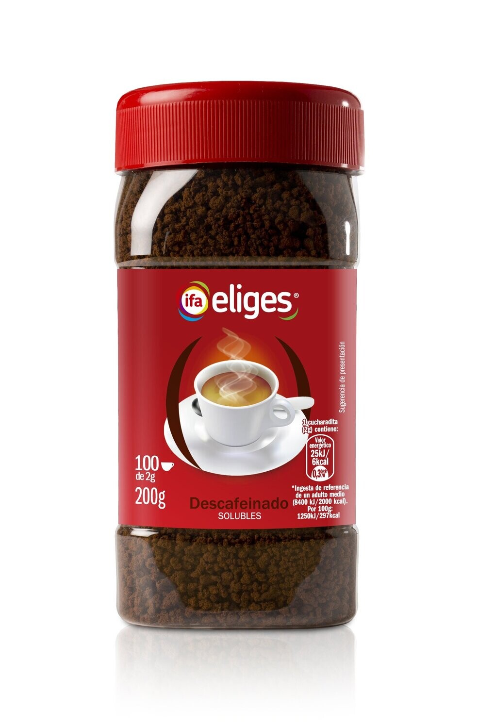 Café Soluble Descafeinado IFA Eliges 200 gr