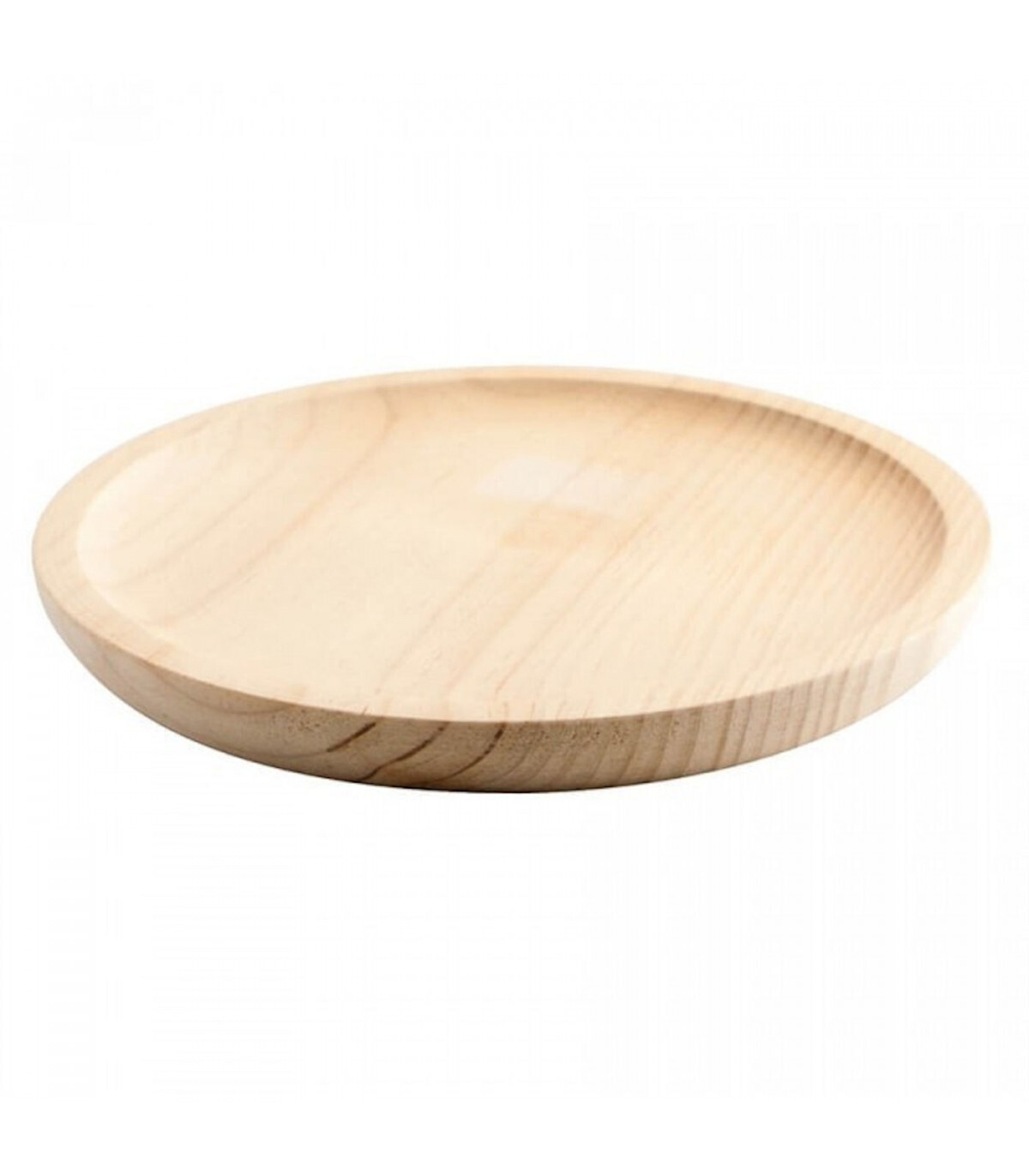 Plato de Madera 18 cm diametro