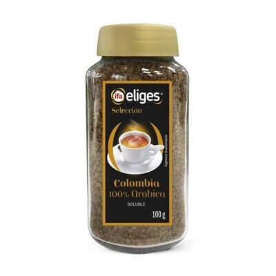 Café Soluble Liofilizado Colombia  IFA Eliges 100gr