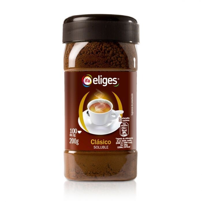 Café Soluble Natural IFA Eliges 200 gr
