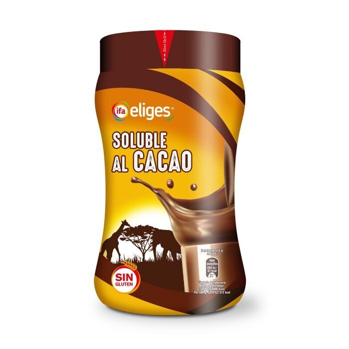 Cacao Soluble en Polvo IFA Eliges 500 gr