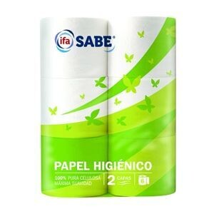 Papel higienico IFA Sabe 2 capas 6 rollos