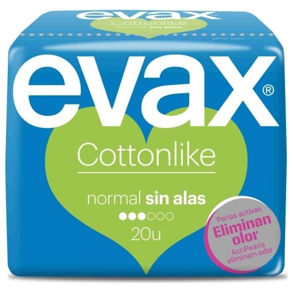 Compresas EVAX Normal sin Alas 20 uni