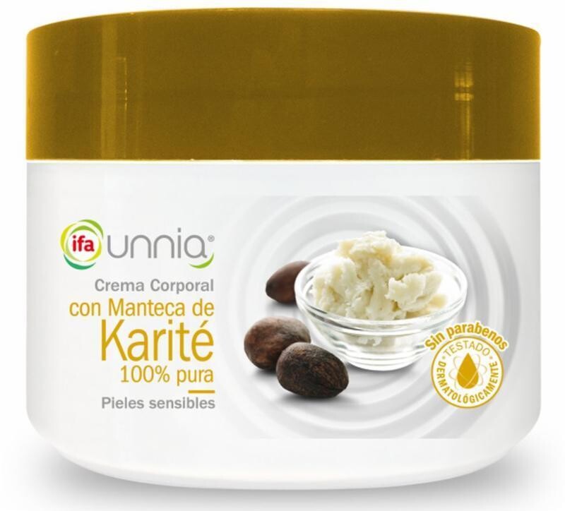 Crema Corporal con Manteca de Karitè IFA Unnia 250 ml