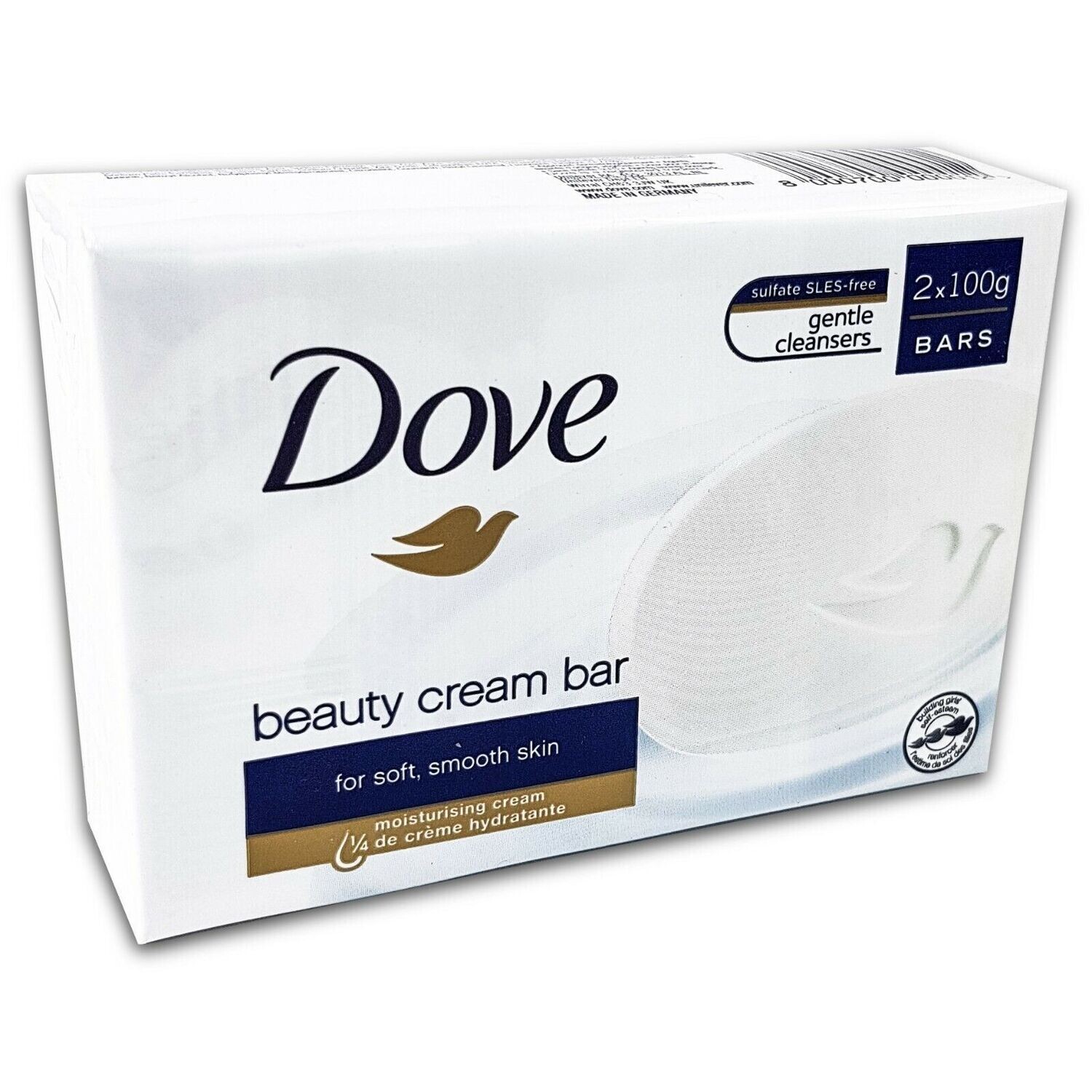 Jabón en pastilla Dove 2X100 gr.