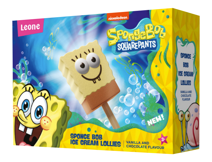 Helado Bob Esponja Nordwik 6 uni. 360 gr