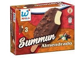 Helado Summun Almendras Nordwik 3 uni. 270 gr