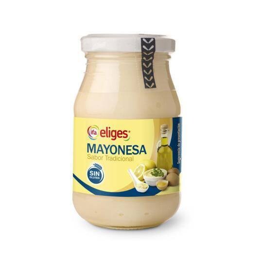 Mayonesa IFA Eliges bote cristal 450 ml