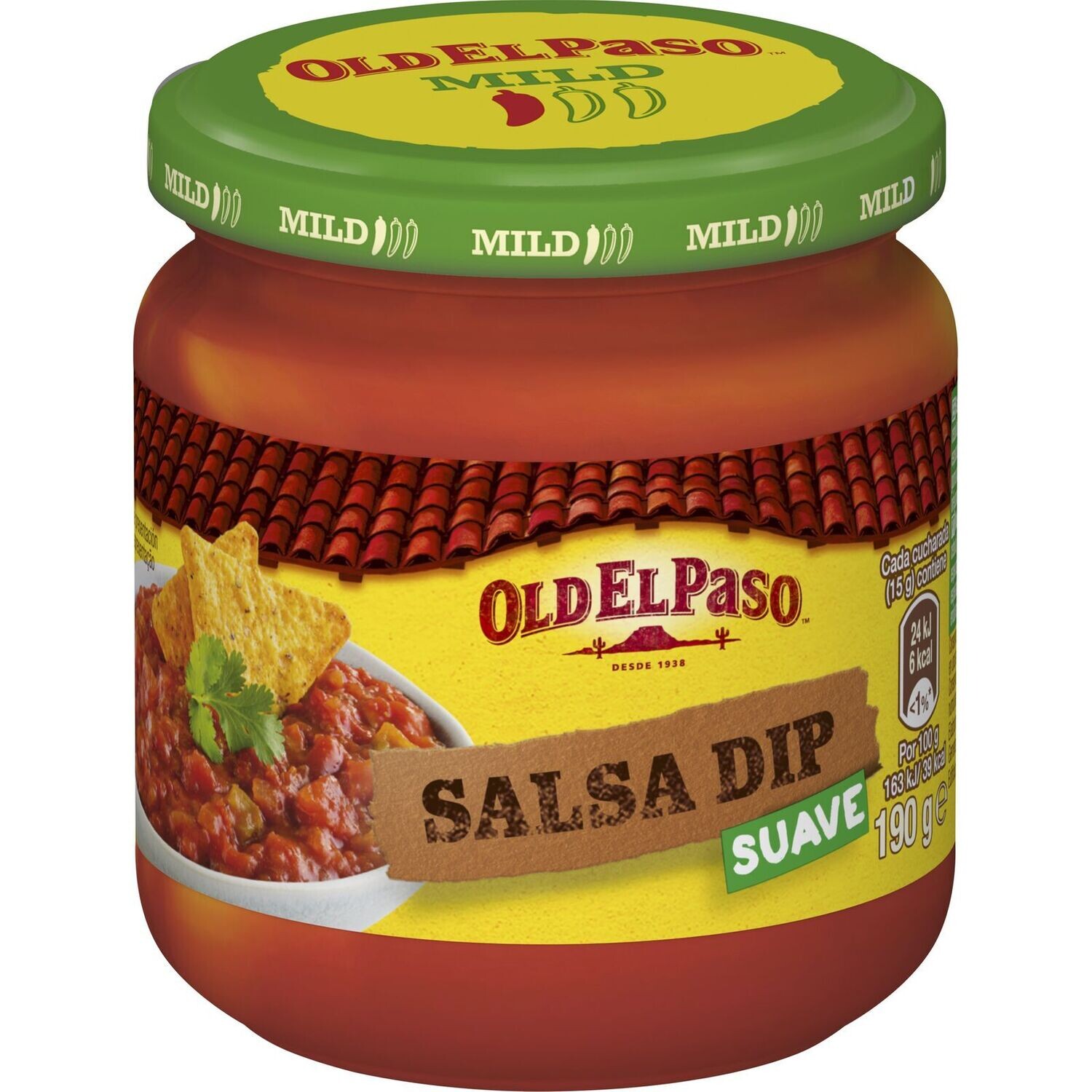 Salsa Dip Old El Paso Suave 190 gr