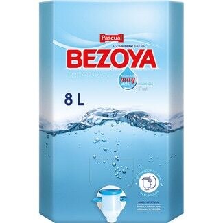 Agua mineral Bezoya 8 litros
