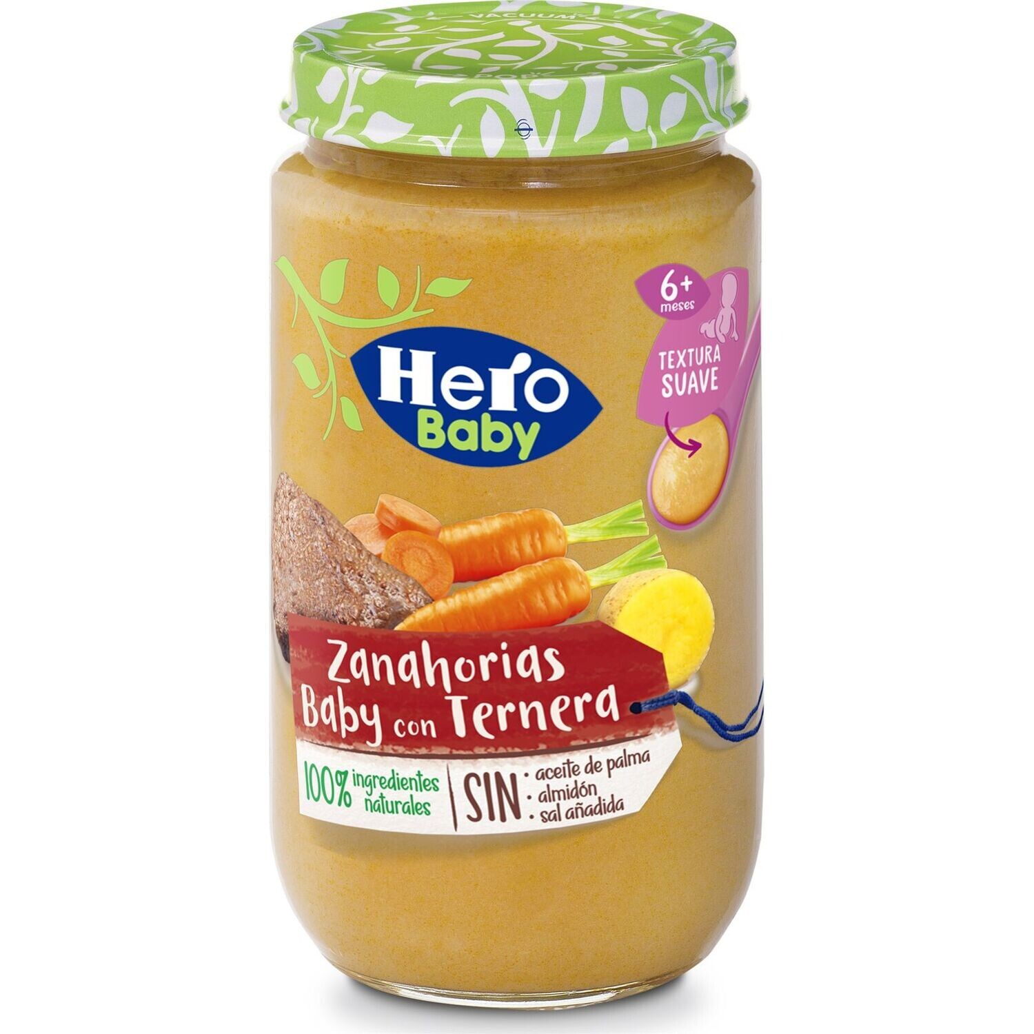 Potito Hero Zanahorias con Ternera 235 gr