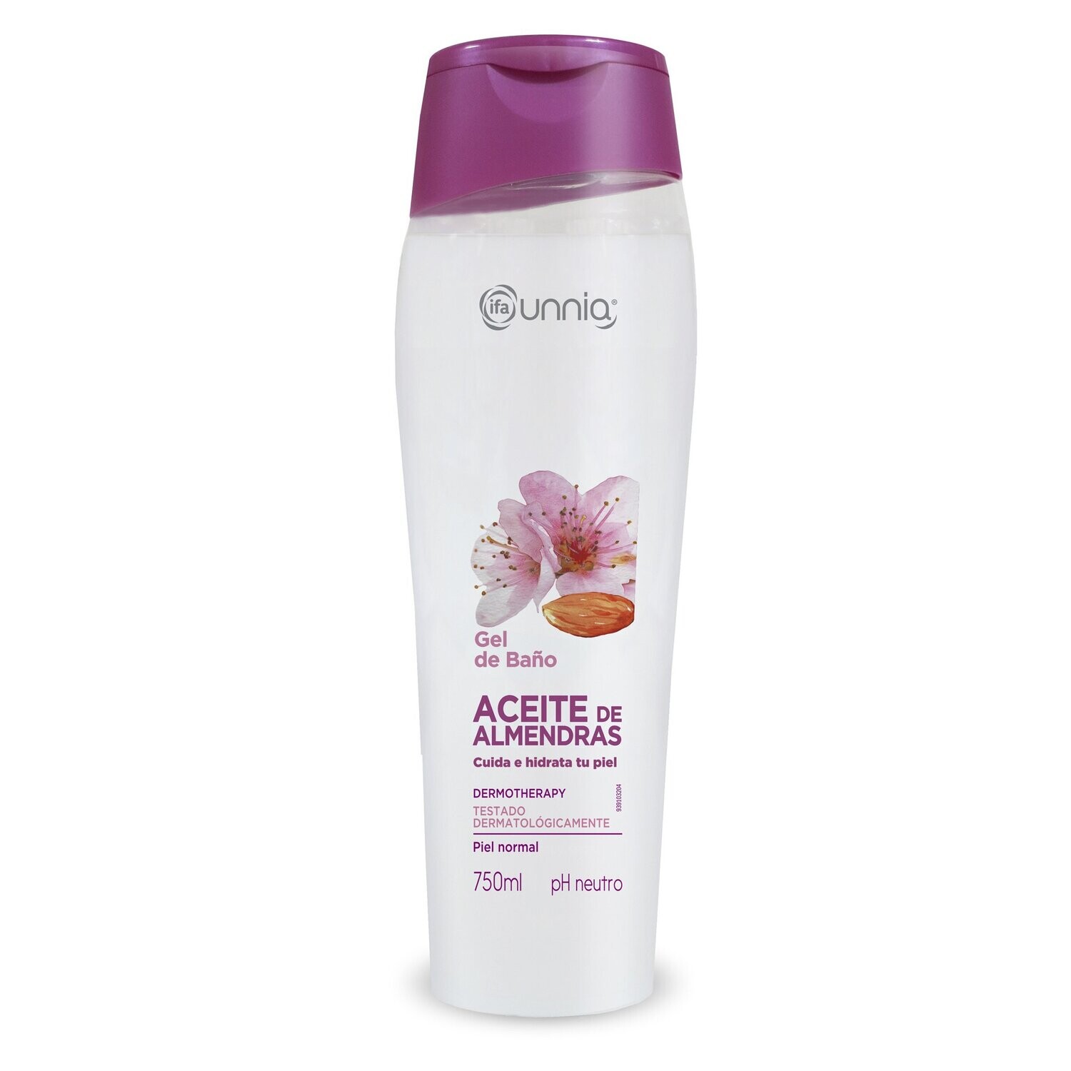 Gel de Baño IFA Unnia Aceite de Almendras 750 ml