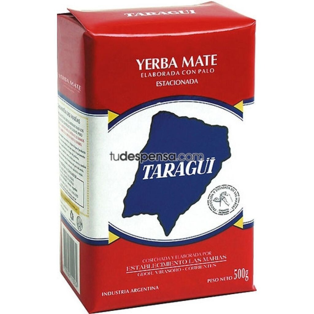 Yerba Mate Taragui con palo 500 gr.