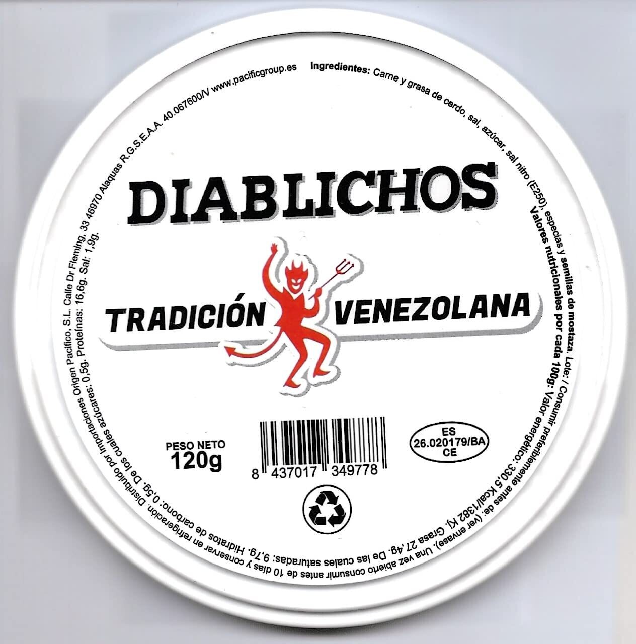 Diablichos 120 gr