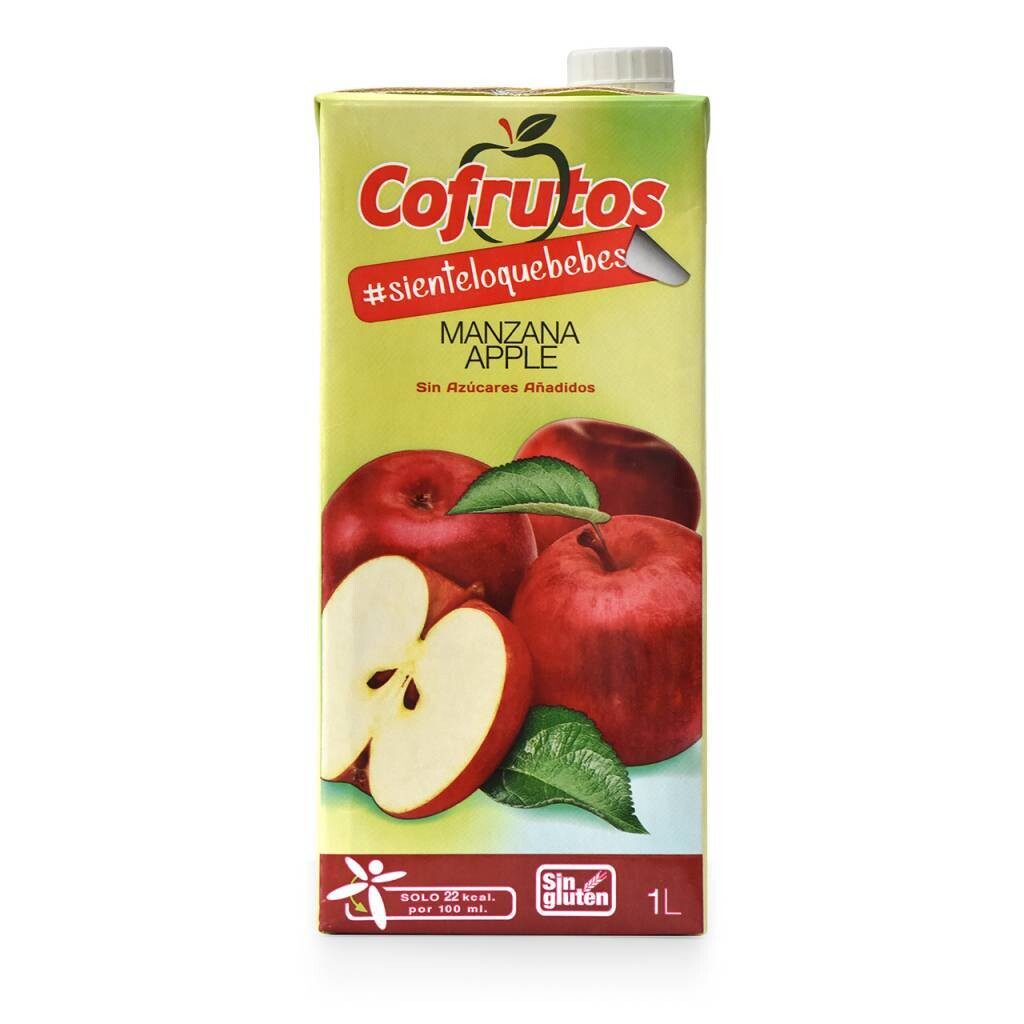 Zumo Cofrutos Manzana sin azúcar 1 litro