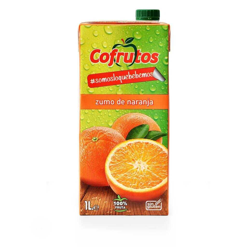 Zumo Cofrutos Naranja sin azúcar 1 litro