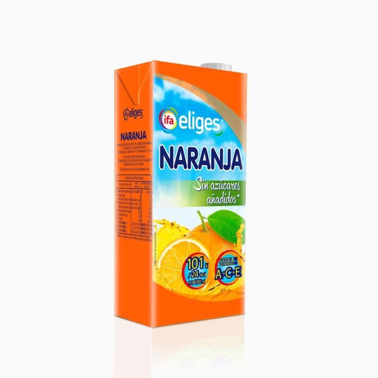 Zumo IFA de Naranja sin azúcar 1 litro
