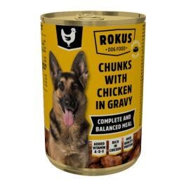 Alimento para Perros con Pollo Rokus 415 gr