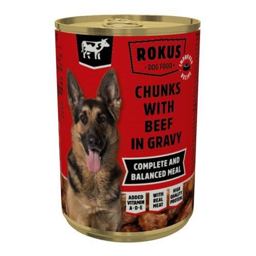 Alimento para Perros con Res Rokus 415 gr