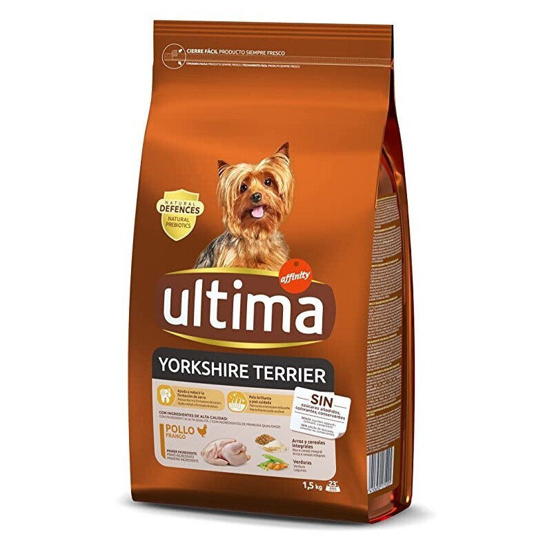 Comida para Perros Yorkshire Terrier Pollo 1.5 Kilos